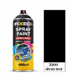 Sgs Sprey Boya Mat Siyah Ral9005 400Ml