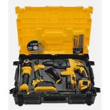 Sgs X-Tech Combo Set Çift Akülü Darbeli Matkap, Şarjlı Vidalama Kırıcı Delici , Şarjlı Avuç Taşlama ,15 Parça Aksesuar