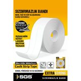 SGS1240 3.35M Banyo Küvet Mutfak Lavabo Beyaz Su Sızdırmaz Bant Su Geçirmez Kenar Bandı Sızdırmazlık
