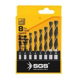 Sgs1416 Ahşap Ağaç Mdf Matkap Uç Seti 8 Parça