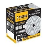 Sgs2350 Elmas Polisaj Pedi 100 Mm 50 Kum Islak-Wet