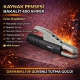 SGS316 Kaynak Pensesi Bakalit 400 Amper - elektrot tutma pensesi