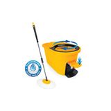 Sgs4221 Tripton Pedallı Mikrofiber 360° Döner Başlıklı Mop Ve Kova Paspas Temizlik Seti
