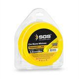 Sgs4309 Çim Tırpan Ot Biçme Misinası Altıgen Sarı 3Mm - 56 Metre