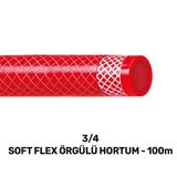 Sgs4343 3/4 Softflex Örgülü Hortum 100 Metre