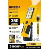 Sgs5054 Şarjlı El Feneri Led Ampul 350 Lumen 3.7 Volt Mıknatıslı El Feneri