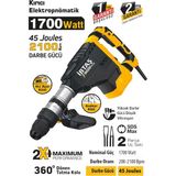SGS5186 - 11 kg Elektropnomatik Kırıcı Hilti Sds Max 1700 Watt 45 Joules