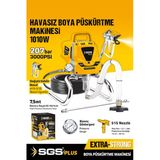 Sgs5280 207 Bar Elektrikli Boya Püskürtme Makinesi 1010 Watt Boya Tabancası