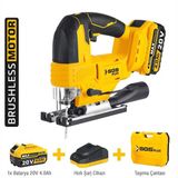 Sgs5545 Akülü 20 Volt 4 Amper Dekupaj Makine Seti Tek Akü
