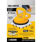 SGS944 50 kg Tekli Vantuz Cam Granit Seramik Laminat Ahşap Ayna Taşıma Vantuzu