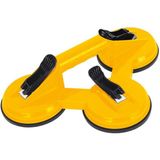 SGS946 - 120 kg Üçlü Plastik Gövde Cam Seramik Fayans Ahşap Tutma Taşıma Vantuzu 12CM + 12CM + 12CM