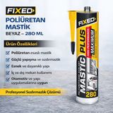 SGSF510G Fıxed Poliüretan Mastik Beyaz 280 ml - 1 Adet