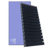 SGTKJSJS 2 Adet Alüminyum Soğutucu 5,9 x 2,91 x 0,39 İnç Soğutucu PCB Kartı LED Anakart için Siyah Soğutucu Paletler. Termal İletken Yapışkan Bant Soğutma Yüzgeci