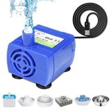 SgurFin Cat Su Çeşmesi Pompası, Yedek Pompa (LED ışıksız), Cupcake Seramik Kedi İçme Çeşmesi için, Su Sebili için Pet Çeşme Pompası, Ultra Sessiz Kedi Köpek İçme Çeşmesi Pompası