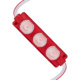 Sh 12 Volt 3 Watt Kırmızı LED Modül - 74X20 mm - 3030 Çip Najmaddin - Altın