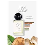 SH FRAGRANCES True EDP Erkek Parfüm | Odunsu-Baharatlı | Bergamot-Lavanta | Sedir-Yasemin | Amber-Tütsü, 50ml
