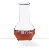 S&H Labware 100 ml Balon (Geniş Boyun) - Şeffaf