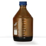 S&H Labware 2000 ml Otoklav Şişesi - Amber