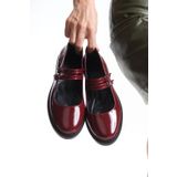 SH SİLVER MODA Kadın Loafer Makosen Casual Tokalı Günlük Yumuşak Ayakkabı