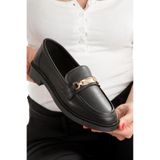 SH SİLVER MODA Kadın Loafer Makosen Casual Tokalı Günlük Yumuşak hafif rahat Ayakkabı