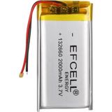 Sh Ticaret 132660 3.7 Volt 2000 Mah Lityum Polimer Pil - Renkli - 1 Adet