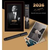 Sh Ticaret 2026 Istikbal Atatürk Ajandası Ayraç Kartpostal Kalem - Siyah