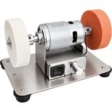 Sh Ticaret AJ001 Mini Masaüstü Taşlama Bileme Makinesi - 24V 8000 Rpm Hız Ayarlı