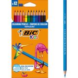 Sh Ticaret Bic Kids Tropicolors Kuru Boya Kalemi 12 Renk, Kıymık Oluşturmaz, Ağaç Kesilmeden Üretilmiştir, Çiğ