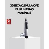 Sh Ticaret Burun Kulak ve Kaş Tıraş Makinesi 3D Bıçaklı Pil Ile Çalışan - Seçenek