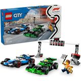 Sh Ticaret City Vcarb Sauber Yarış Arabalı F1 Gridi Oyuncak Araç Seti 60474-6 Yaş Üzeri Kız Erke