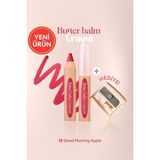 Sh Ticaret Clio, Kremsi, Kalem Şeklinde Renkli Dudak Balmı &kalemtıraş Butter Balm Crayon 013 Good Morning App