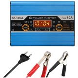 Sh Ticaret DC-1210A 12 Volt 10 Amper Digital Ekranlı Akıllı Akü Şarj Cihazı - 1 Adet