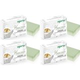 Sh Ticaret El Yapımı Doğal Hamam Sabunu, 150 Gr, 4'lü Set, Yeşil