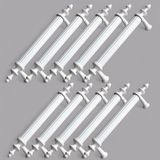Sh Ticaret Erciyes Mobilya Mutfak Dolabı Çekmece Dolap Kapak Kulpu Kulbu Beyaz (96 Mm-9.6 Cm) Metal Kulpları