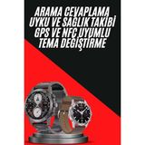 Sh Ticaret Erkeklere Özel Akıllı Saat Çelik Kordon Bluetooth Bağlantılı Ios ve Android Uyumlu