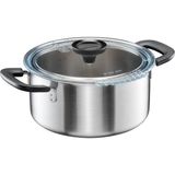Sh Ticaret Fiskars Gryte Kapaklı, 3 Litre, Çap 22,5 Cm, Güveç Tenceresi, Tüm Ocaklar Için Uygundur, Geri Dönüş