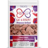 Sh Ticaret Freeze-Dried Hindi Yürek Atıştırmalık MAMA%100 Doğal Katkısız Ödül (1 Paket)