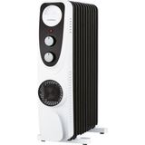 Sh Ticaret Luxell LUX11-FP-BW 11 Dilim 2700 Watt Turbo Fanlı Yağlı Radyatör (Siyah/beyaz)