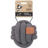 Sh Ticaret M-Pets Coto Grey Ball 15CM Örgü Top Oyuncak