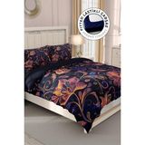Sh Ticaret MONOHOME%100 Pamuk Saten Çift Kişilik Nevresim Takımı Goblen Çiçekleri, MONOHOME32999 - 001-Renkli - 1 x 32 x 27 cm