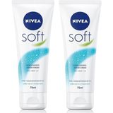 Sh Ticaret Nivea Nemlendirici Bakım Kremi, 75 Ml, 2 Adet