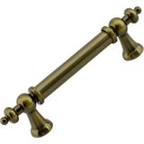 Sh Ticaret Osmanlı (96 mm - 9.6 Cm) Antik Sarı Metal Mobilya Mutfak Çekmece Dolap Dolabı Kulbu Kulpu Kulpları