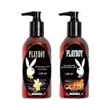 Sh Ticaret Playboy Massage Oil Warming And Vanilla Fragrances 120 ml Isıtıcılı ve Vanilya Kokulu Vücut Masaj Yagları