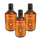 Sh Ticaret Policlear Dermatin Shampoo Ginsengli 500 ml x 3 Adet