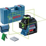 Sh Ticaret Professional Measurement Gll 3-80 G Çizgi Lazer, 120 Metre, Takım Çantası, Hedef Tahtas