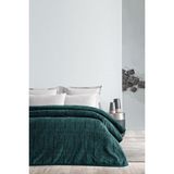 Sh Ticaret Puffy Melan Çift Kişilik Emboss Battaniye - Petrol Yeşili, 200 x 220 - 001-Renkli - 1 x 32 x 27 cm