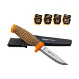 Sh Ticaret Rox Camping 0321 Bushcraft Plus Paslanmaz Çelik Kamp Bıçağı (Turuncu)