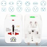Sh Ticaret Seyahat Fişi (150 Ülkeler) Weltreise Fiş/seyahat Adaptörü/power Charger Plug/all In One U - Beyaz
