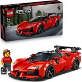 Sh Ticaret Speed Champions Ferrari SF90 Xx Stradale Spor Araba 77254-9 Yaş Üzeri Çocuklar Için Minifig