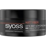 Sh Ticaret Syoss Matt Fiber Wax, Orta Mat Görünüm, Güçlü Tutuş, 100ML 412271642 - 001-Renkli